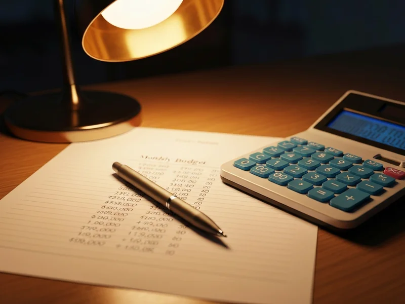 Calculatrice et bulletin de retraite sur un bureau, calcul du ticket modérateur APA